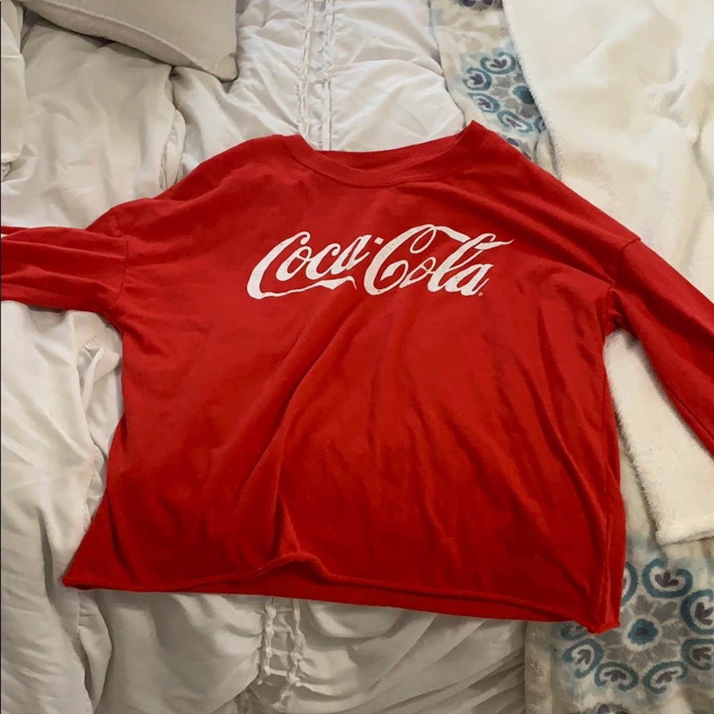 red coca cola long sleeve